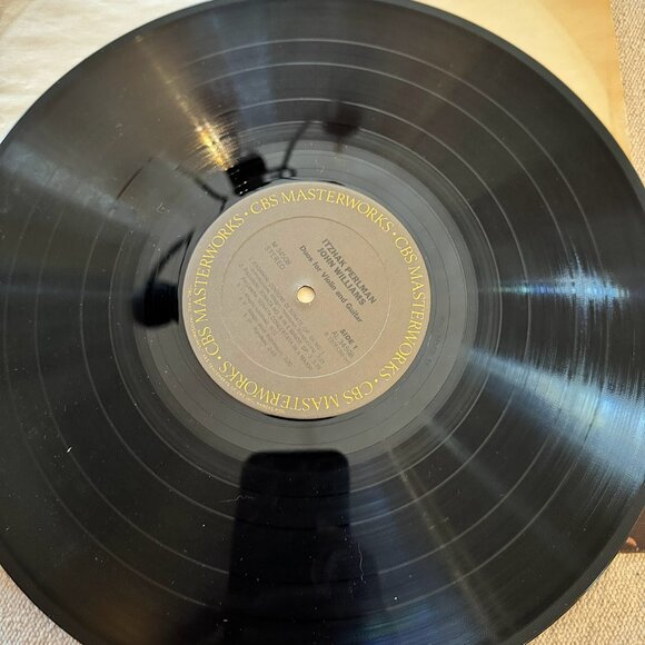 ITZAK Perlman & John William/DUO COLUMBIA STEREO Vinyl Record - Picture 5 of 5